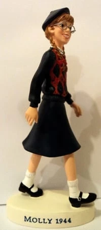 2002 American Girl Molly Figurine