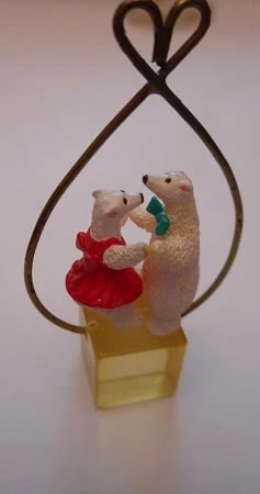 1992 Polar Polka Miniature Ornament PROTOTYPE