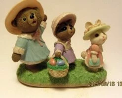 Tender Touches Bear, Raccoon, Bunny Easter Parade (No Box)