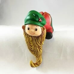 1979 Elf With Beard Stocking Hanger (No Box)