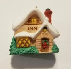 1991 Old English Village 4th Inn *Miniature *Hand Painted Prototype