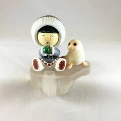 1985 Polar Pals Frosty Friends Stocking Hanger (Damaged Box)