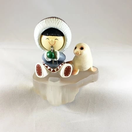 1985 Polar Pals Frosty Friends Stocking Hanger (Damaged Box)