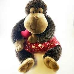 Valentine Gorilla Stuffy No Tag