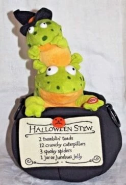 Halloween Plush Trembling Toads (With Tag)