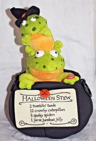Halloween Plush Trembling Toads (With Tag)