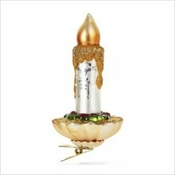 2018 Heritage Christmas Candle *Blown Glass (Slightly Damaged Box)