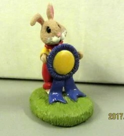 1987 Mini Memories Bunny With Ribbon