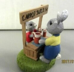 1987 Mini Memories Rabbit At Carrot Juice Stand