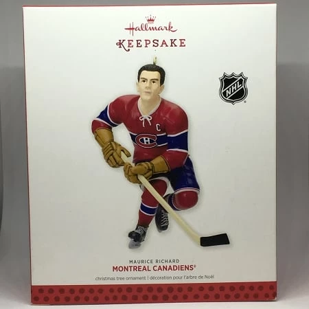 2013 Hockey Montreal Canadiens Maurice Richard *Canadian Ornament *Rare