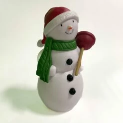 Jolly In The John Snowman With Plunger For Restroom *Motion Sensor (No Box)