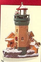 1999 Lighthouse Greetings 3rd Hard To Find (Slightly Damaged Box)