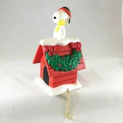 1995 Snoopy And Woodstock Lighted Stocking Hanger