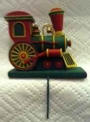 Locomotive Stocking Hanger (Damaged Box)