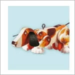 2011 Fisher Price Snoop N Sniff Dog *Ltd. Qty. Ornament *Signed By Artist