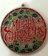 1981 Ambassador Colors Of Christmas Merry Christmas (Slightly Damaged Box)