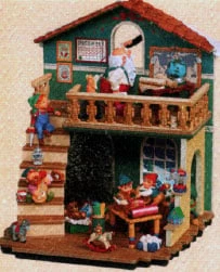 2005 Merry Mayhem Workshop W/ 6 Miniatures *Club Event Display