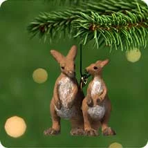 2001 Noah's Ark Bouncy Kangaroos *Miniature