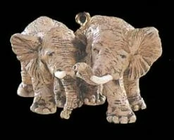 1996 Noah's Ark African Elephants *Miniature