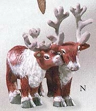 1999 Noah's Ark Trusty Reindeer *Miniature