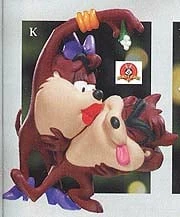 1999 Looney Tunes Taz & The She-Devil *Miniature