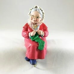 1988 Mrs. Santa Stocking Hanger (No Box)