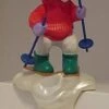 1989 Bunny On Skis Stocking Hanger (Damaged Box)