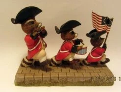 Tender Touches Raccoons With Flag