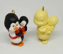 1990 Polar Pair Penguins *Hand Painted Prototype And Mold Sample