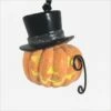 Pumpkin With Top Hat *Halloween Trimmer