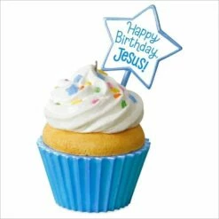 2016 Happy Birthday, Jesus Cupcake *Magic