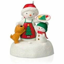 2015 Baking Treats Together Ornament (Replica Of Plush Snowmen) *Magic
