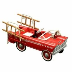 1995 1962 Murray Deluxe Fire Truck Tabletop Kiddie Car