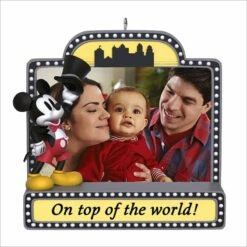 2021 Mickey Mouse On Top Of The World Photo Holder
