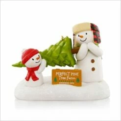 2014 The Perfect Tree Ornament (Replica Of Plush Snowmen) *Magic