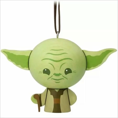 2017 Star Wars Yoda *Wood Ornament