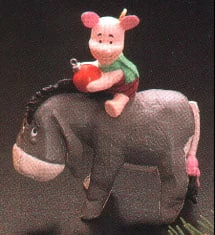 1991 Winnie The Pooh Piglet And Eeyore