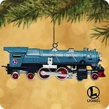2002 Lionel Trains 7th Blue Comet 400E Steam Locomotive
