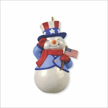 2012 Patriotic Snowman