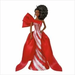 2019 Holiday Barbie 5th African-American (Damaged Box)