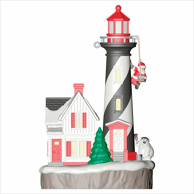 2022 Holiday Lighthouse Special Edition Features Light And Sound *Requires Keepsake Power Cord