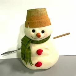 Mitford Snowman Sam The Snowman Plush 14" Centerpiece NO TAG