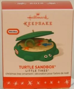 2016 Little Tikes Turtle Sandbox *MINIATURE ORNAMENT.. NOT A TOY