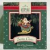 1992 Santa And His Reindeer #5 Santa Claus *ONLY ONE ORNAMENT