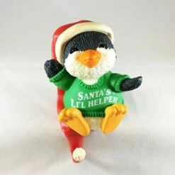 1984 Shirt Tales Penguin Stocking Hanger (Slightly Damaged Box)