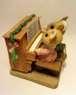 Tender Touches Mouse Couple Playing Piano