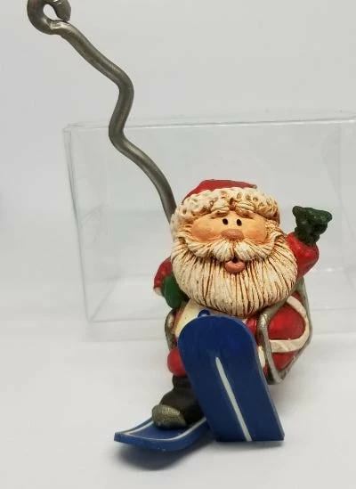 1983 Ski Lift Santa *Hand Painted Artist Prototype
