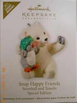 2011 Snowball And Tuxedo 11th Snap Happy Friends *Repaint