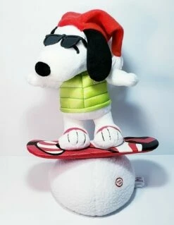 Snowboard Snoopy Plush *Sound & Music W Tag