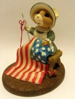 Tender Touches Stitching The Stars And Stripes (No Box)